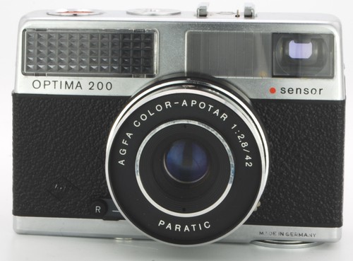 Agfa optima 200 - agfa, sensor