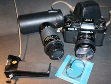 Kleinbildkamera plus drei